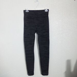 Nautica Black Leggings Comfortable Athleisure Wear ( Bag P )